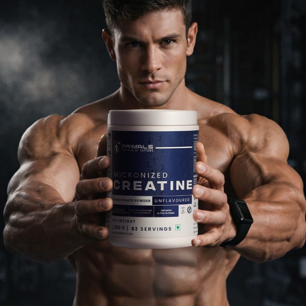 Unflavoured Micronised Creatine Monohydrate Powder 250GM
