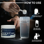 Unflavoured Micronised Creatine Monohydrate Powder 100GM