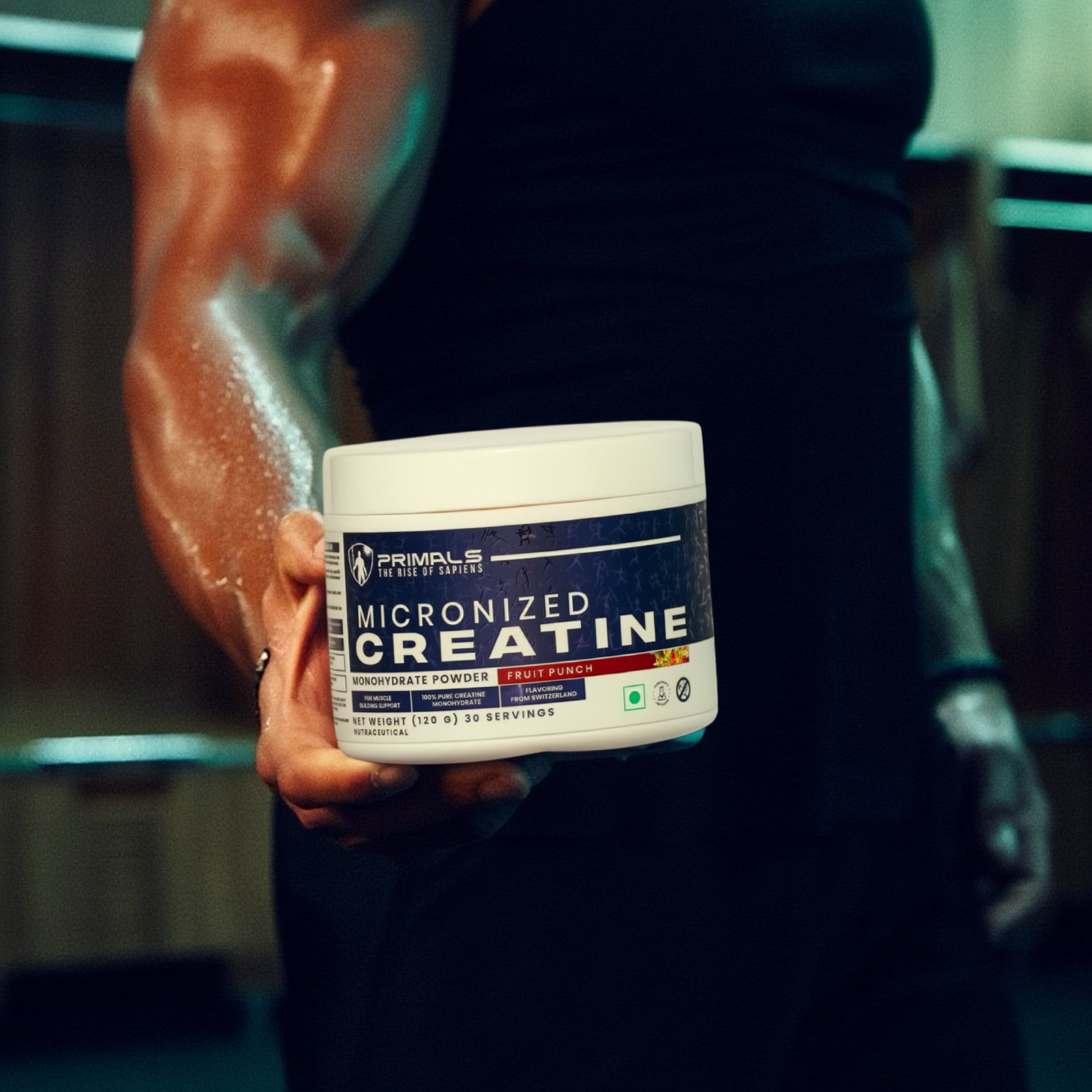 Fruit Punch Micronised Creatine Monohydrate Powder 120GM