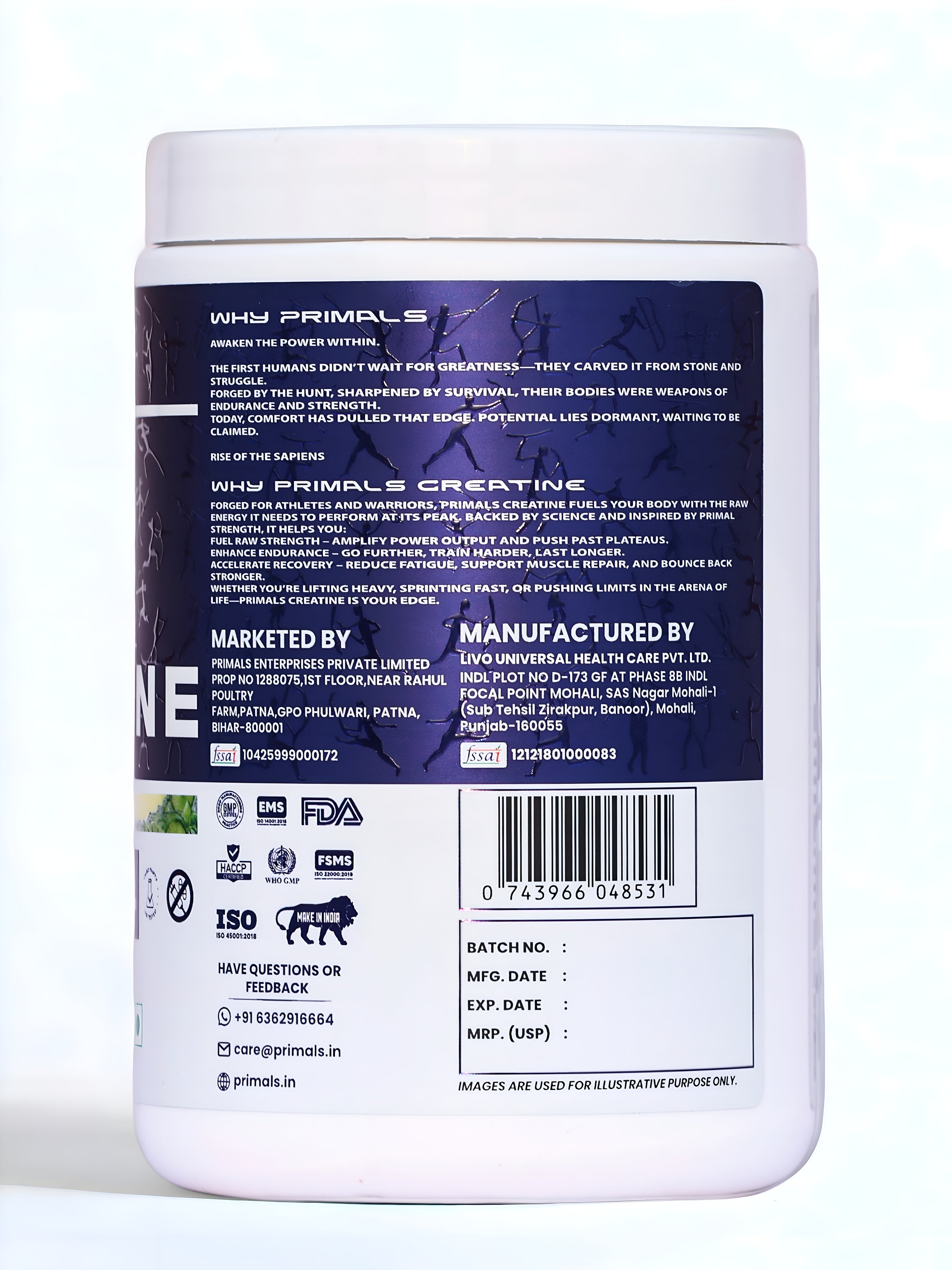 Fizzy Lime Micronized Creatine Monohydrate Powder 240GM