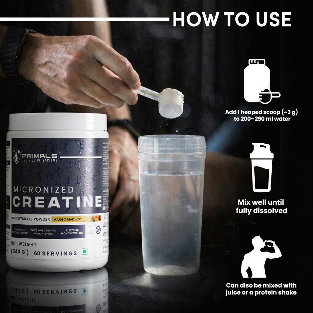 Mango Madness Micronized Creatine Monohydrate Powder 240GM