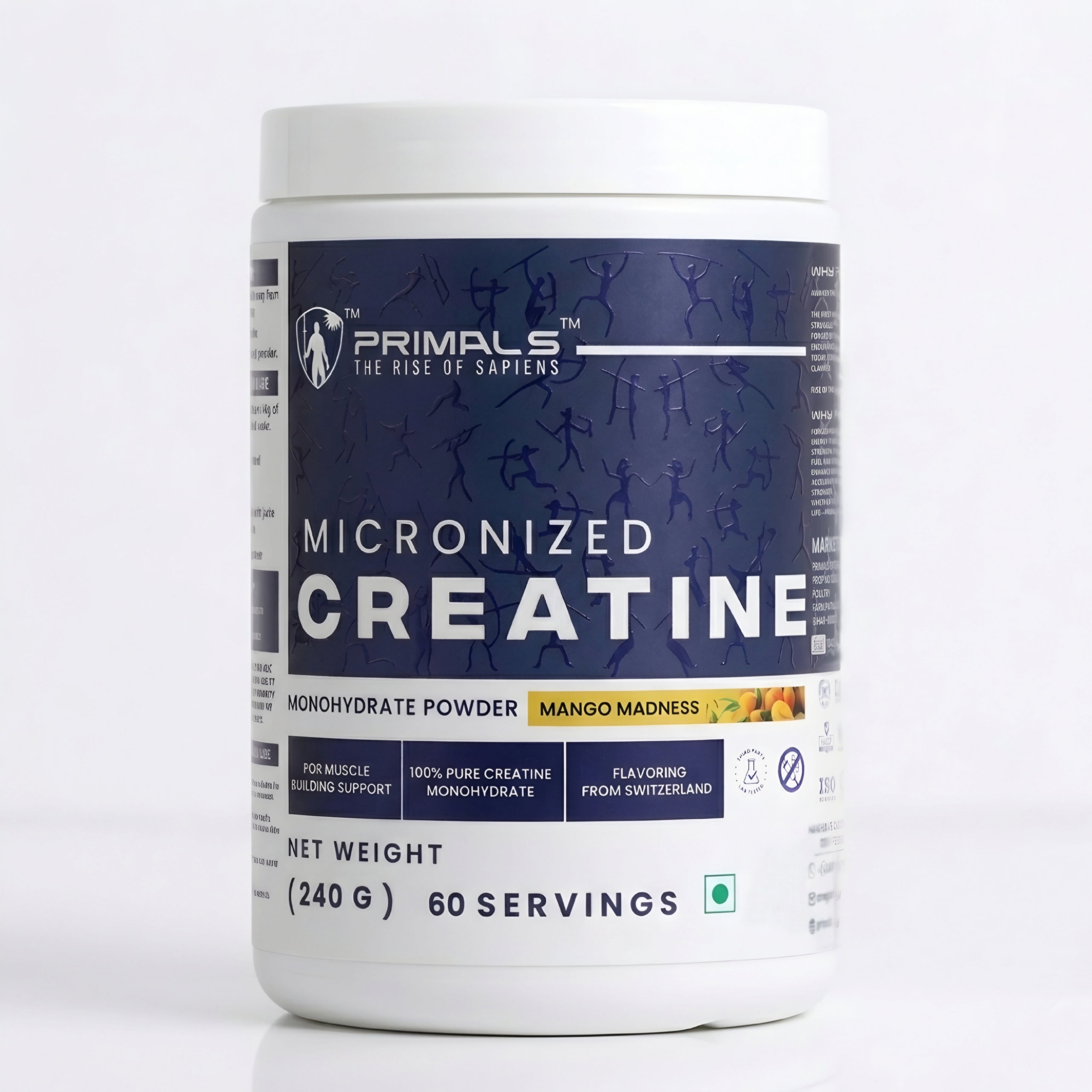 Mango Madness Micronized Creatine Monohydrate Powder 240GM