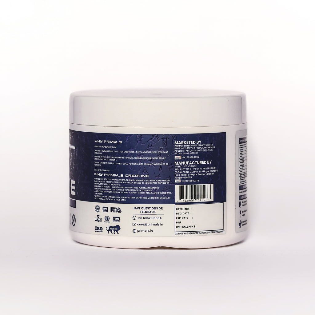 Unflavoured Micronised Creatine Monohydrate Powder 100GM