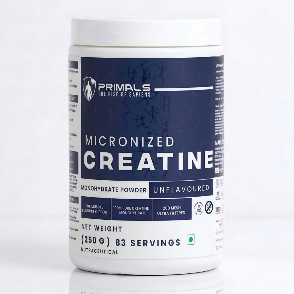 Unflavoured Micronised Creatine Monohydrate Powder 250GM