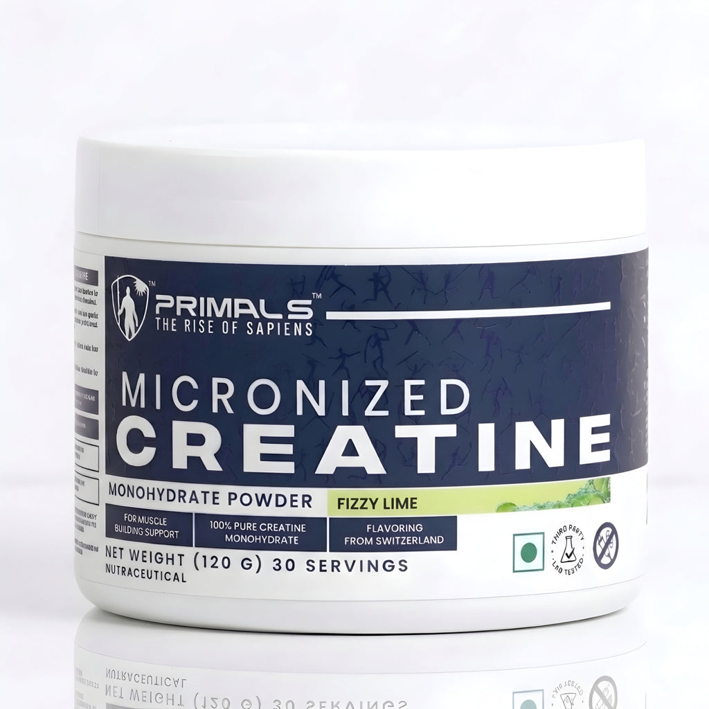 Fizzy Lime Micronized Creatine Monohydrate Powder 120GM