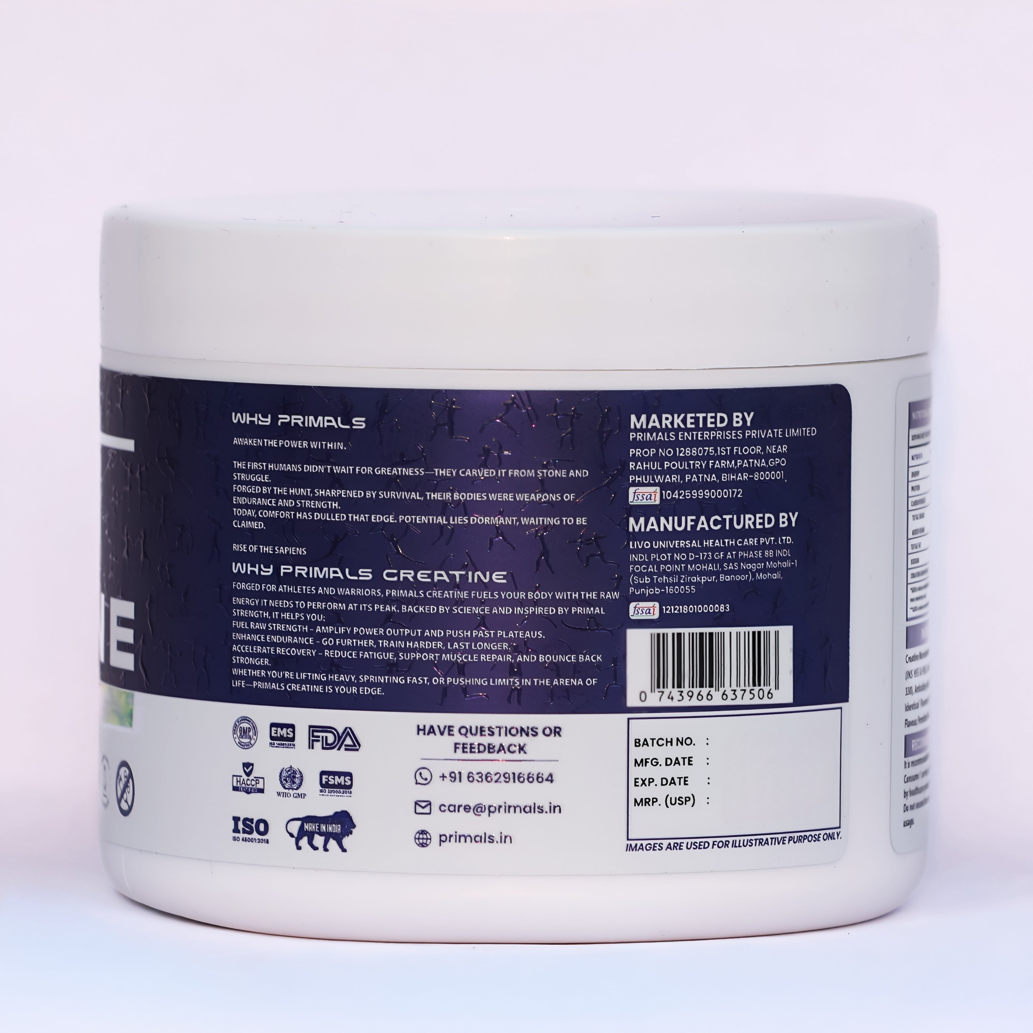 Fizzy Lime Micronized Creatine Monohydrate Powder 120GM